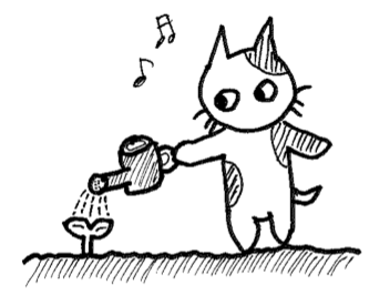 watering-cat